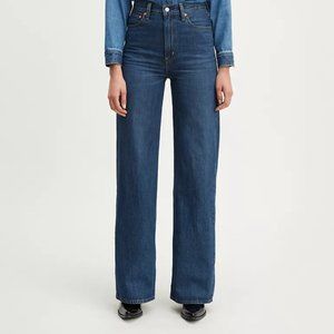 Levis Ribcage Wide Leg Jeans (30/32)